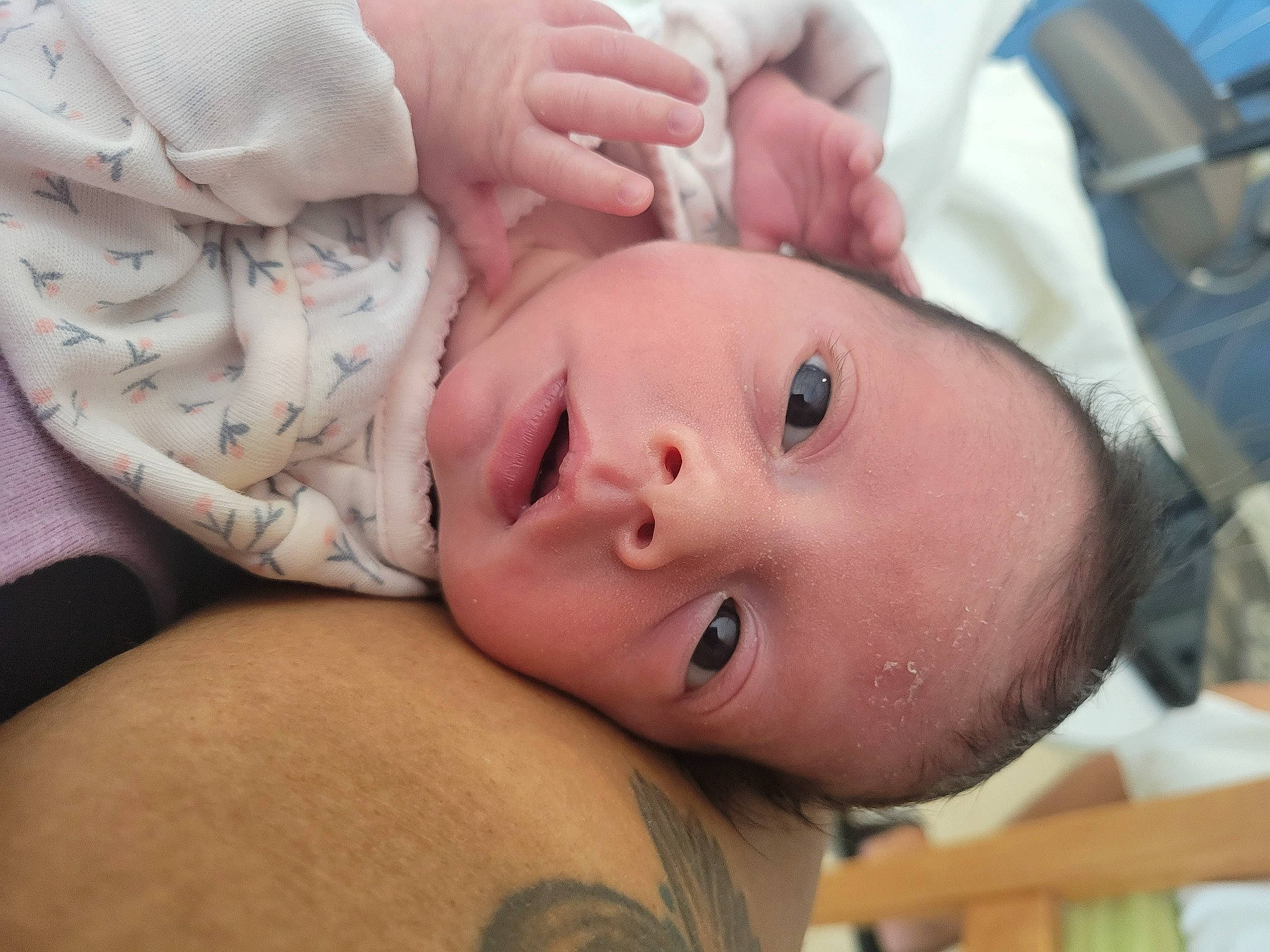 Emerie is registered to the contest to win money with this photo: abdomen, baby, cheek, chest, child, comfort, ear, eye, eyebrow, eyelash, finger, gesture, happy, iris, lip, mouth, nose, person, skin, toddler