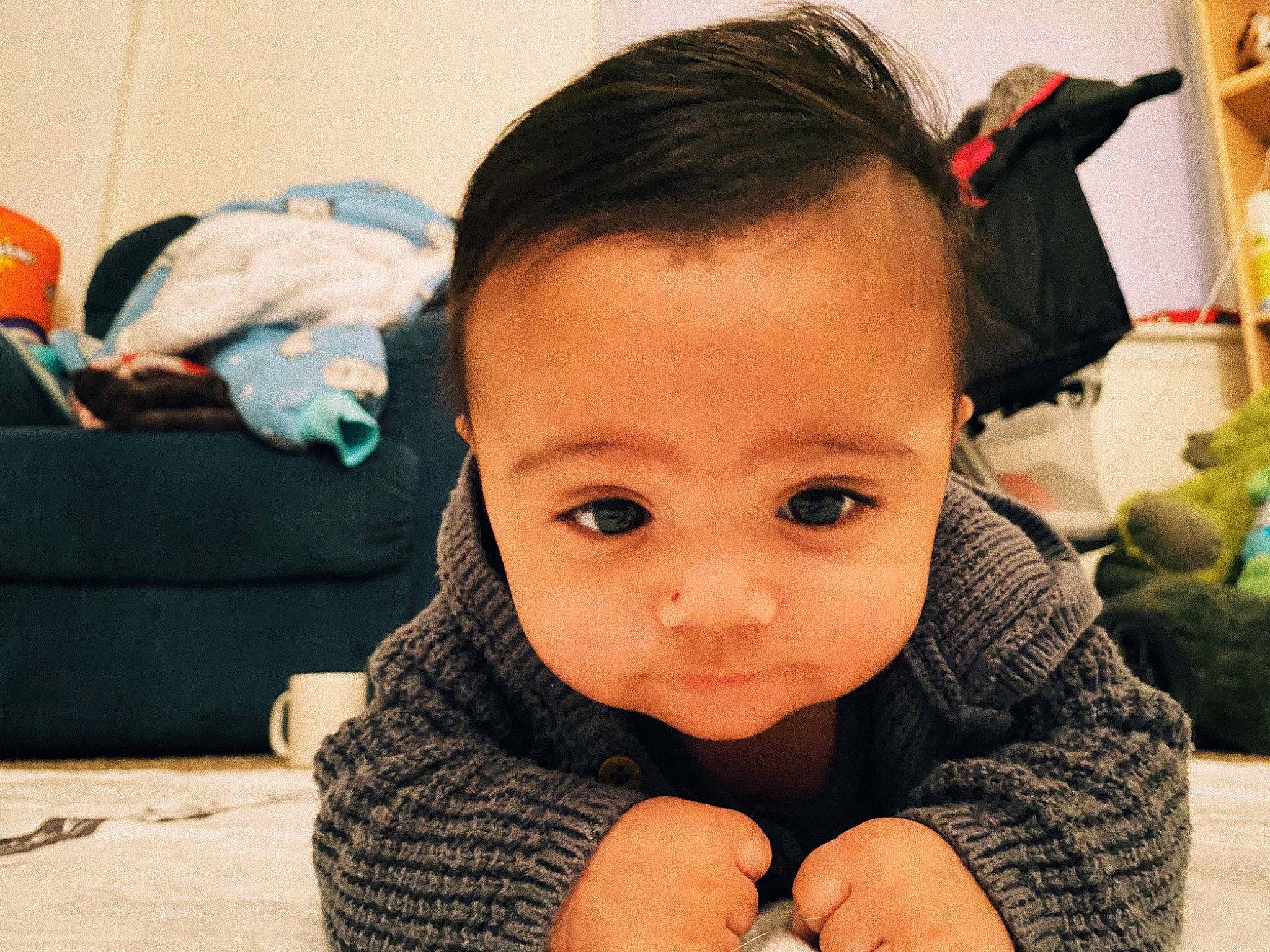 Kyng joined the competition — help win amazing prizes! arm, baby, baby_toddler_clothing, cheek, chin, comfort, ear, eye, eyebrow, eyelash, finger, gesture, hairstyle, happy, head, iris, mammal, nose, person, skin