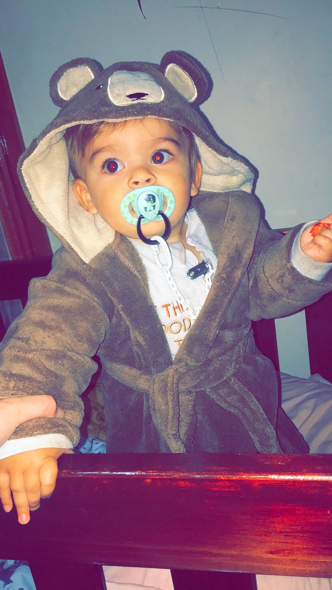 Jakobi joined the competition — help win amazing prizes! finger, fun, games, gesture, headwear, illustration, moustache, nose, person