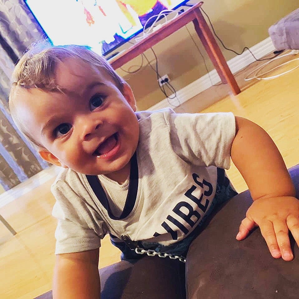 Jakobi joined the competition — help win amazing prizes! arm, baby, cheek, child, cool, ear, eye, face, facial_expression, happy, head, leg, mouth, person, photography, play, selfie, skin, smile, t_shirt