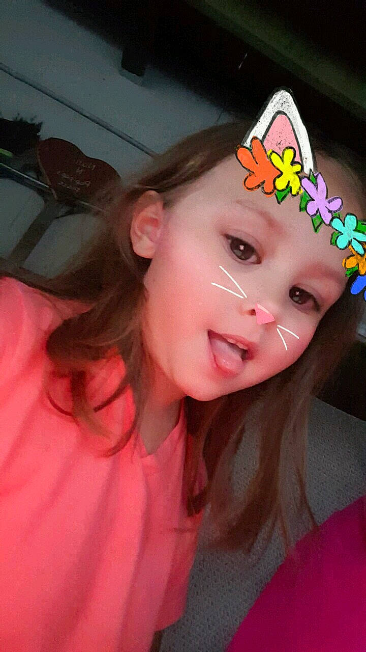 Gloria joined the competition — help win amazing prizes! cheek, child, ear, face, fun, hair, hair_accessory, head, lip, nose, person, pink, skin, smile, toddler