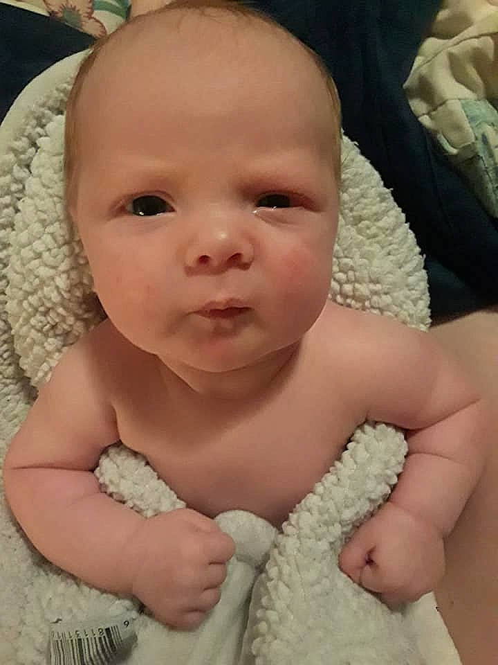 Kennedy joined the competition — help win amazing prizes! cheek, child, ear, face, forehead, girl, head, infant, iris, lip, mouth, nose, person, skin, toddler