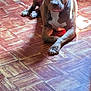 alert, animal, brown_dog, canine, collar, companion, dog, domestic, ears, flooring, house, indoor, parquet_floor, paw, pet, quiet, relaxed, resting, shadow, sunlight