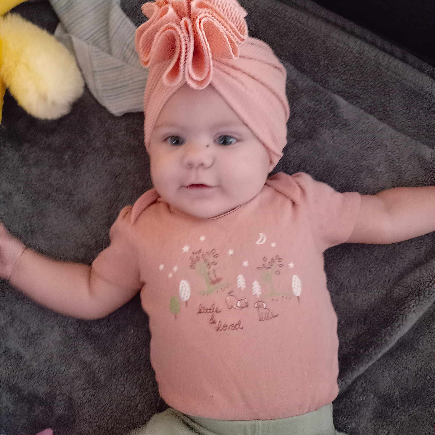 Cerenity joined the competition — help win amazing prizes! accessories, applique, baby, bodypart, bonnet, cap, clothing, couch, face, finger, hand, hat, head, headband, newborn, pattern, person, photography, portrait, turban