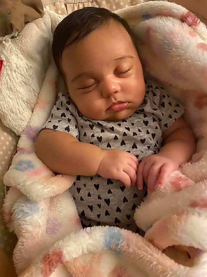 Alaysia joined the competition — help win amazing prizes! baby, cheek, child, mouth, nose, person, skin, sleep, toddler