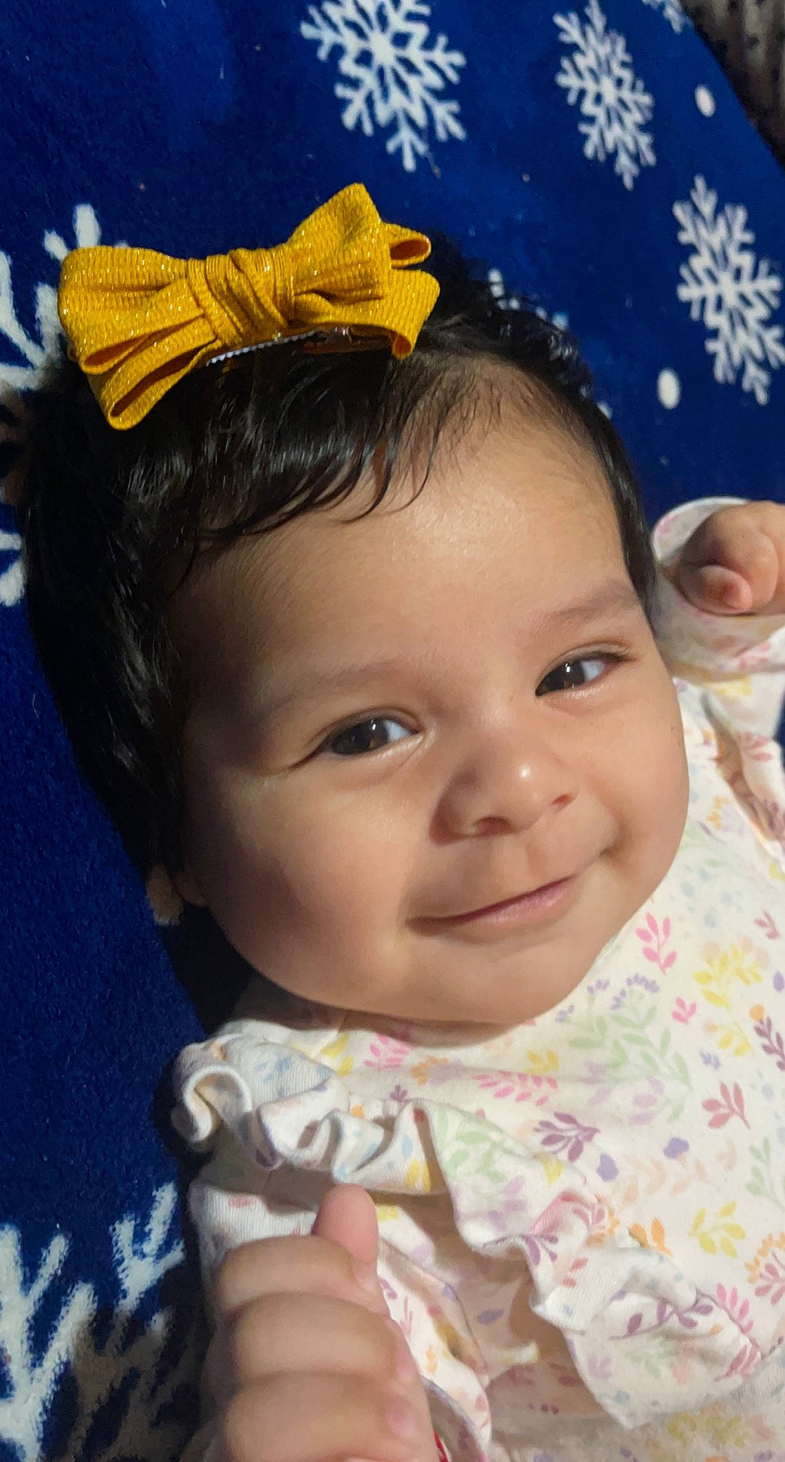 Samantha is registered to the contest to win money with this photo: baby, baby_toddler_clothing, beauty, cheek, chin, eye, eyebrow, eyelash, hairstyle, happy, head, headgear, joy, lip, nose, person, pink, skin, sleeve, smile