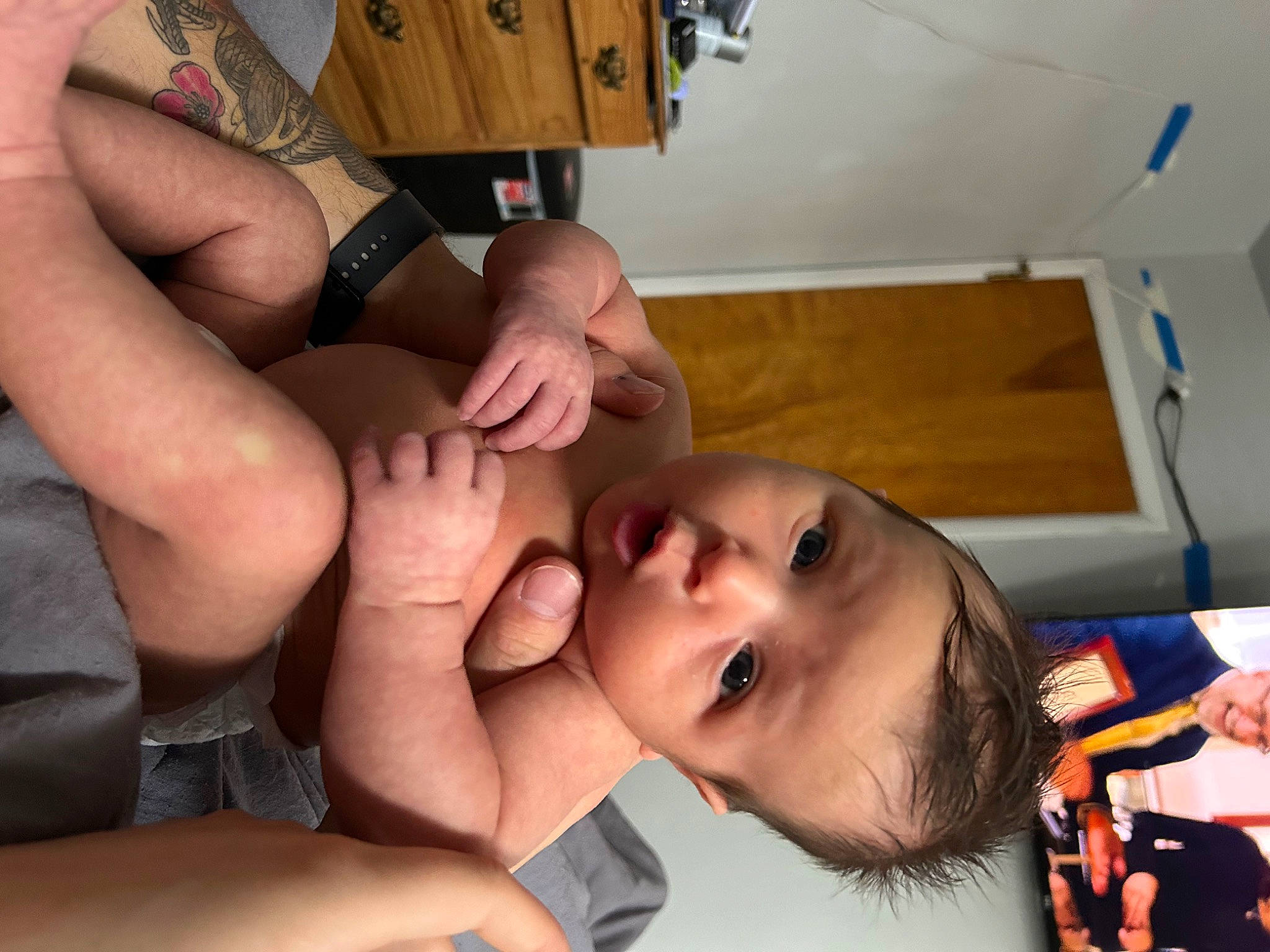 Kinsley is registered to the contest to win money with this photo: abdomen, chest, elbow, eyelash, finger, fun, gesture, happy, headwear, jaw, joint, joy, knee, mouth, muscle, nail, neck, person, skin, thigh