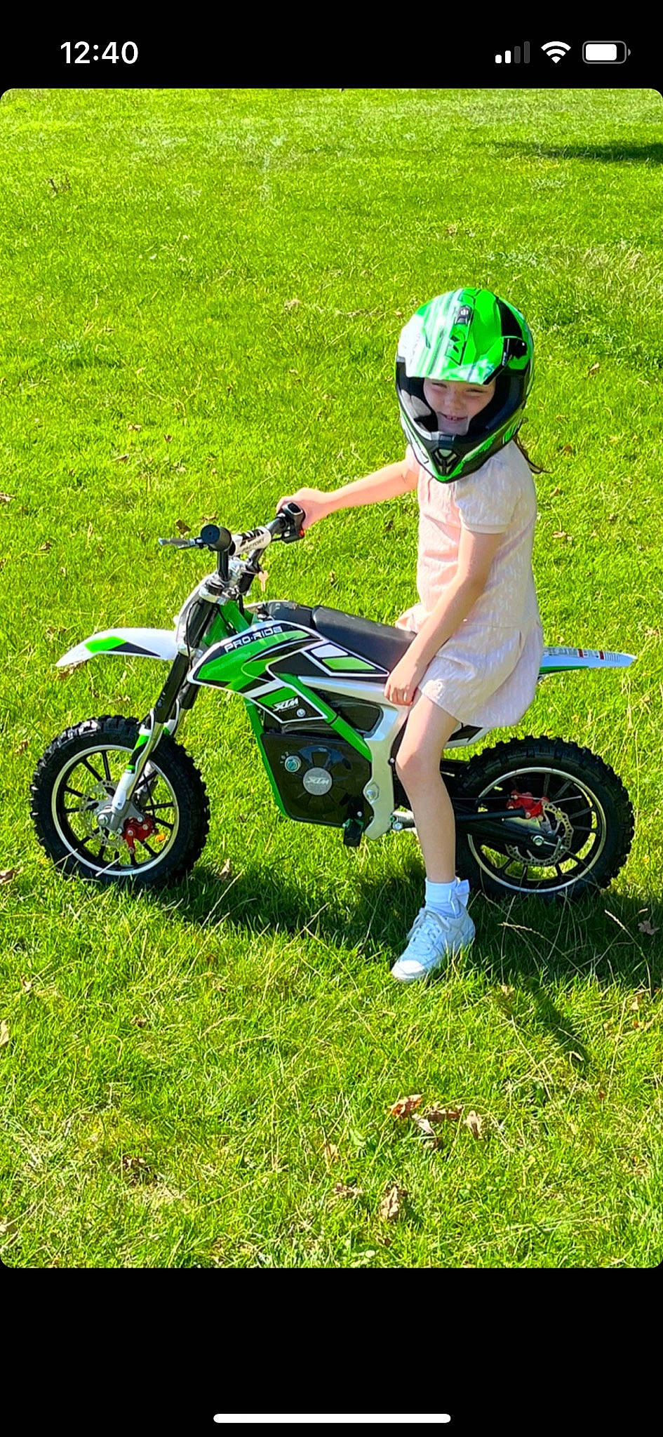 Lucia joined the competition — help win amazing prizes! auto_part, automotive_design, automotive_tire, automotive_wheel_system, bicycle_accessory, fender, grass, happy, headgear, headwear, helmet, joy, motor_vehicle, motorcycle, motorcycle_helmet, outdoor_recreation, person, recreation, rim, spoke