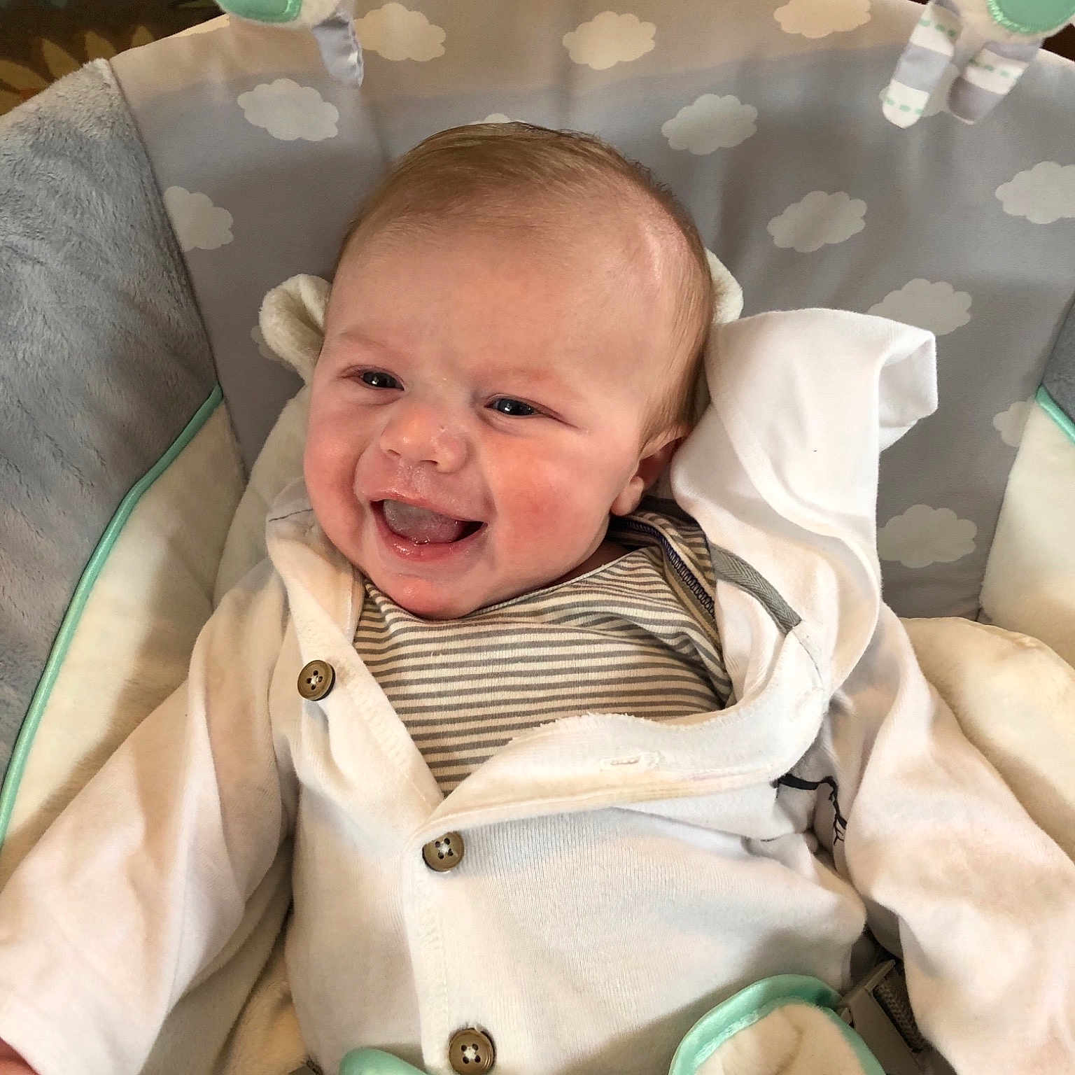Caden is registered to the contest to win money with this photo: baby, baby_products, child, person, product, skin, smile, toddler