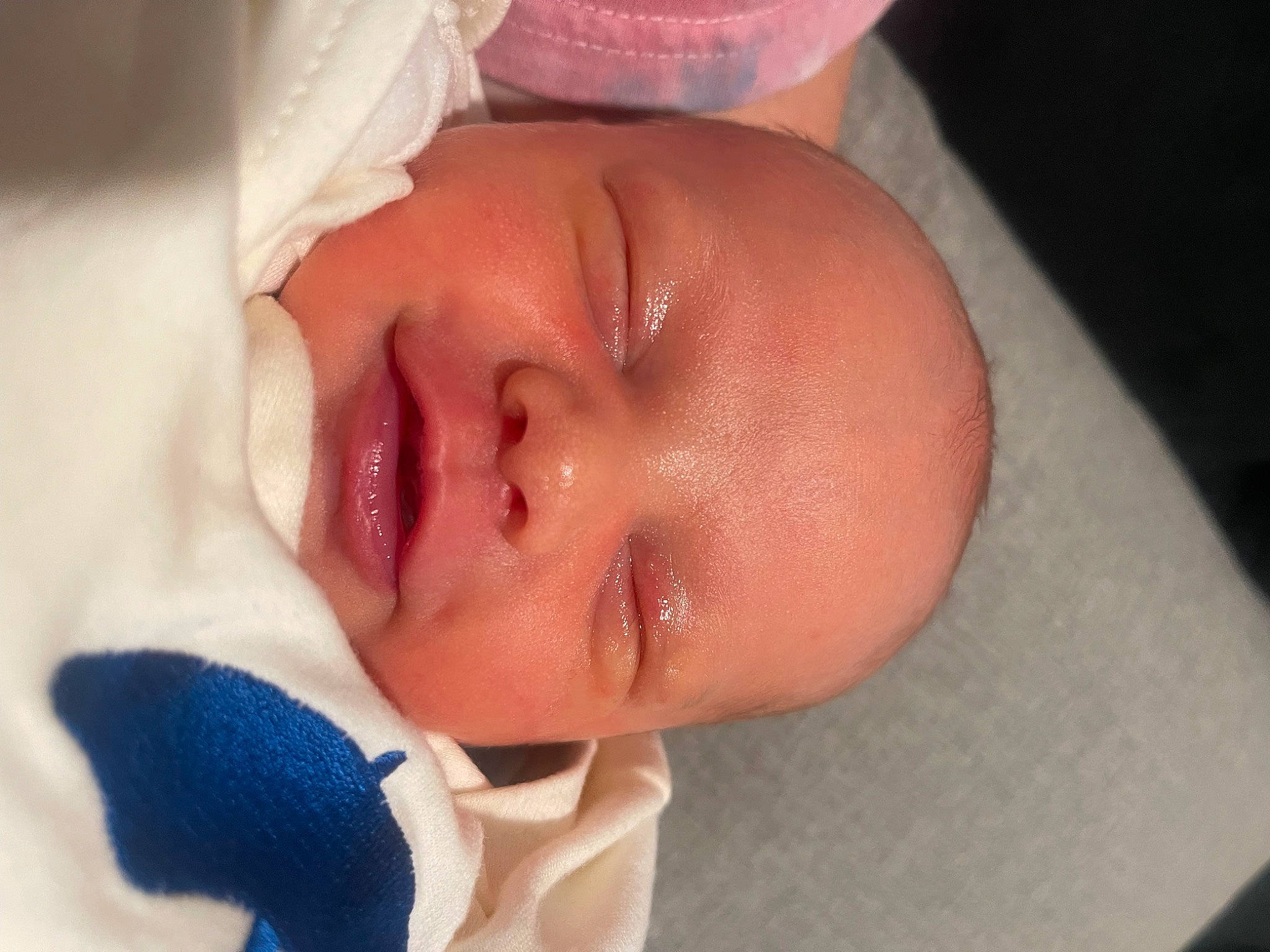 Brynlee is registered to the contest to win money with this photo: baby, baby_sleeping, baby_toddler_clothing, cheek, child, comfort, ear, eye, eyebrow, eyelash, finger, hand, human_body, iris, mouth, neck, nose, person, skin, thumb