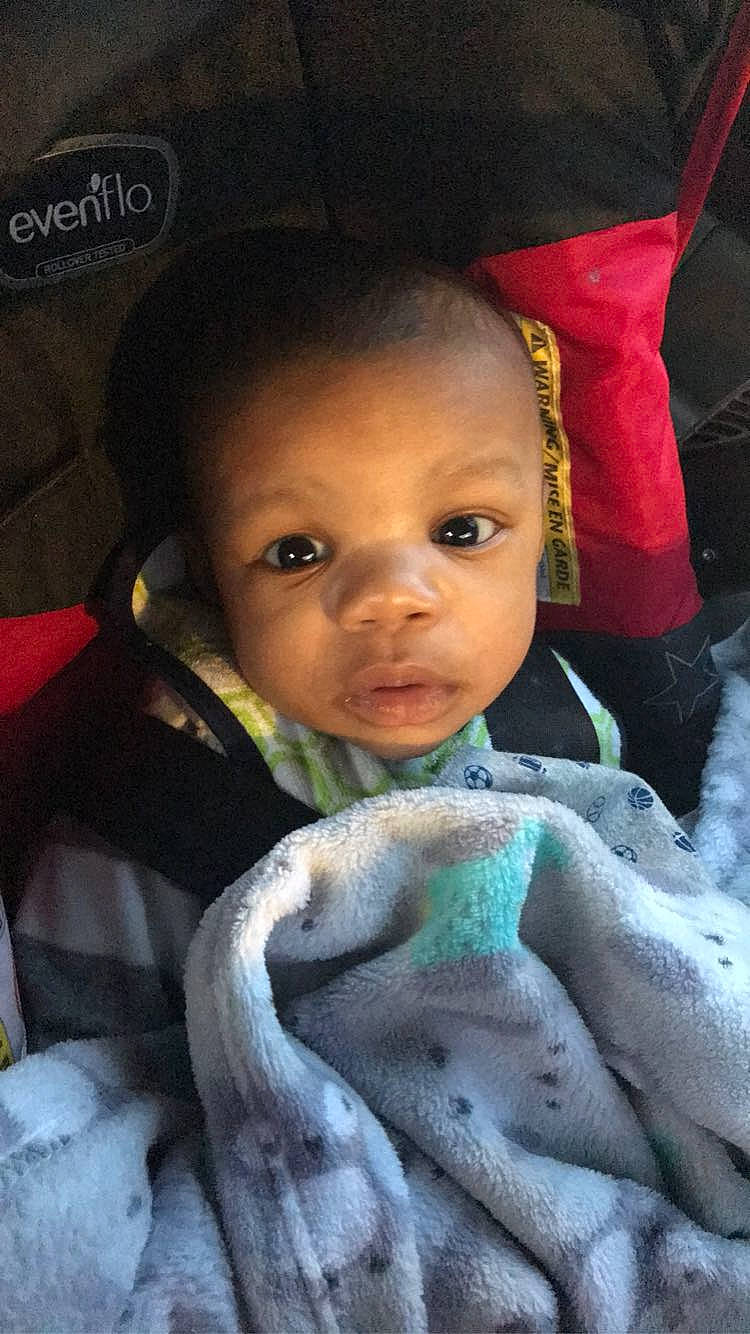 Jamarion is registered to the contest to win money with this photo: baby, cheek, child, eye, eyebrow, face, forehead, head, human, lip, nose, people, person, skin, smile, toddler