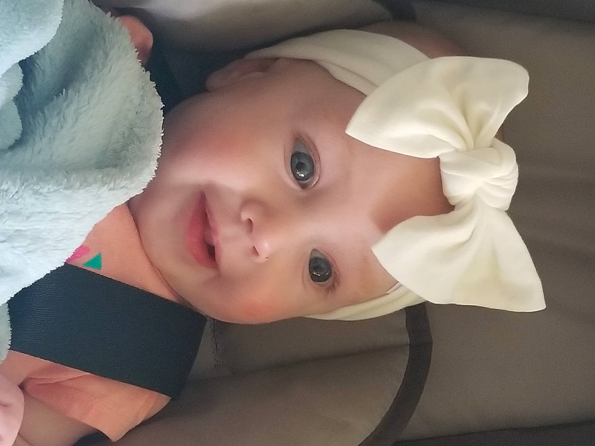 Emilee joined the competition — help win amazing prizes! baby, cheek, chin, eye, eyebrow, eyelash, face, flash_photography, forehead, happy, hat, headgear, headwear, iris, jaw, lip, mouth, neck, nose, person