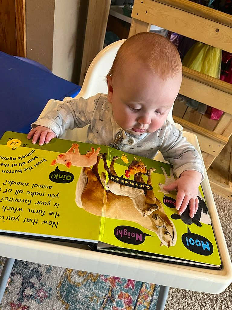 Arthur is registered to the contest to win money with this photo: baby, baby_toddler_clothing, baby_toys, child, flooring, font, gadget, games, learning, meal, person, play, product, recreation, room, sharing, t_shirt, toddler, toy, toy_vehicle