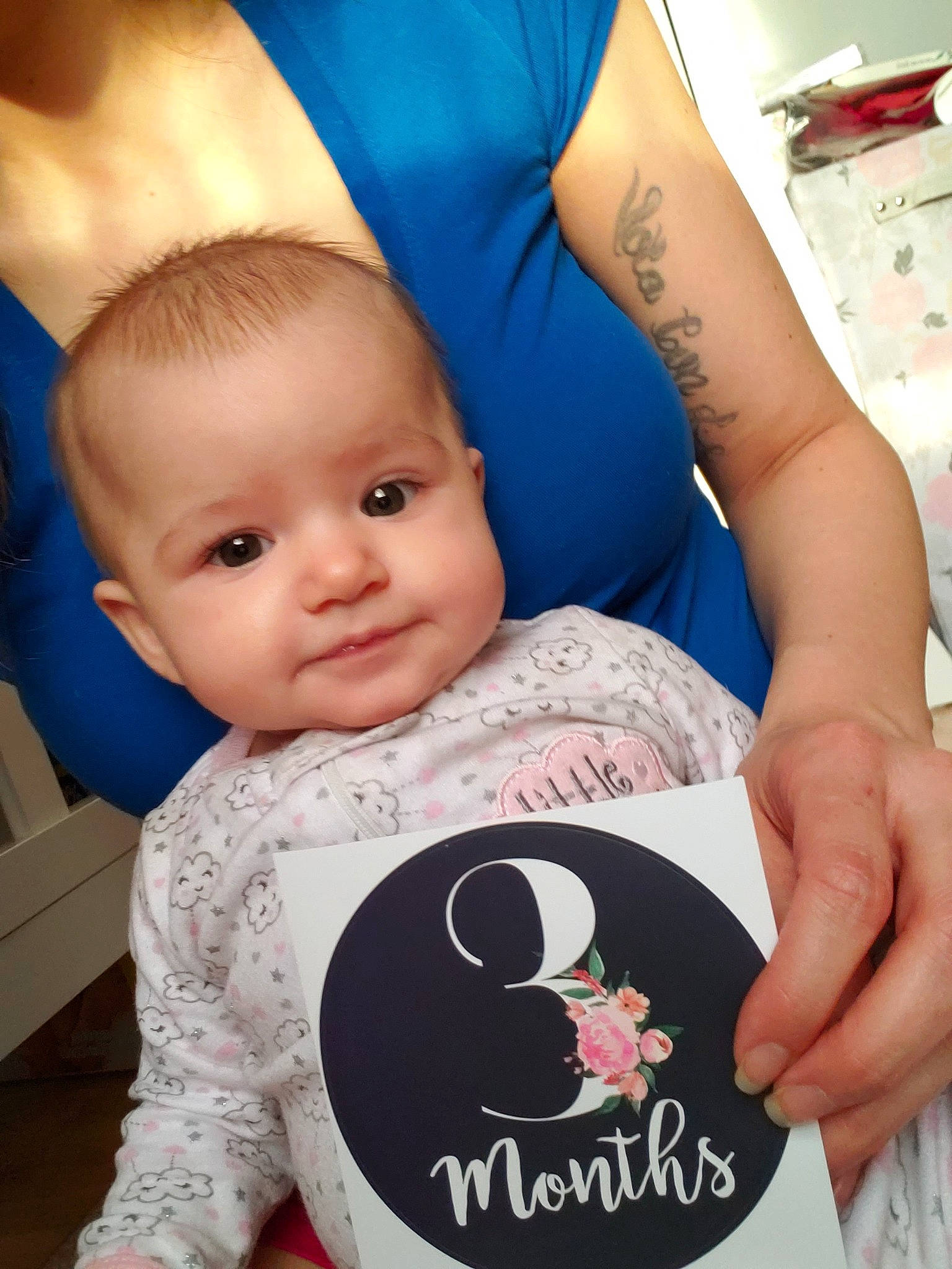 Kailey joined the competition — help win amazing prizes! arm, baby, baby_products, baby_toddler_clothing, cheek, child, person, product, skin, toddler