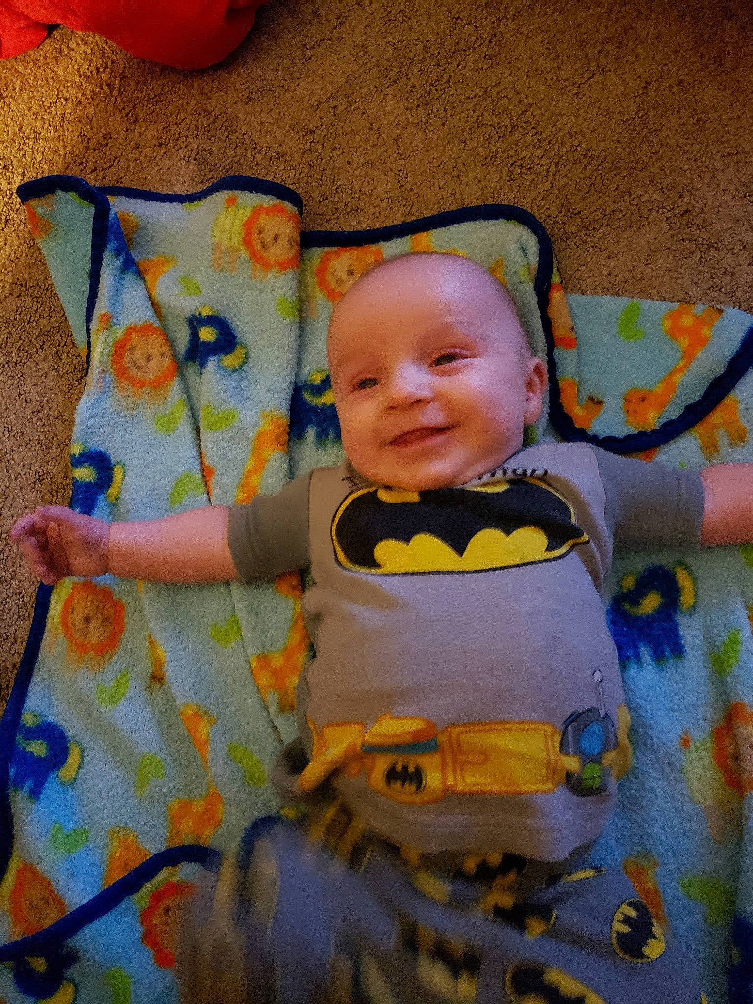 Braxtyn joined the competition — help win amazing prizes! baby, baby_products, baby_toys, child, joy, person, product, skin, textile, toddler