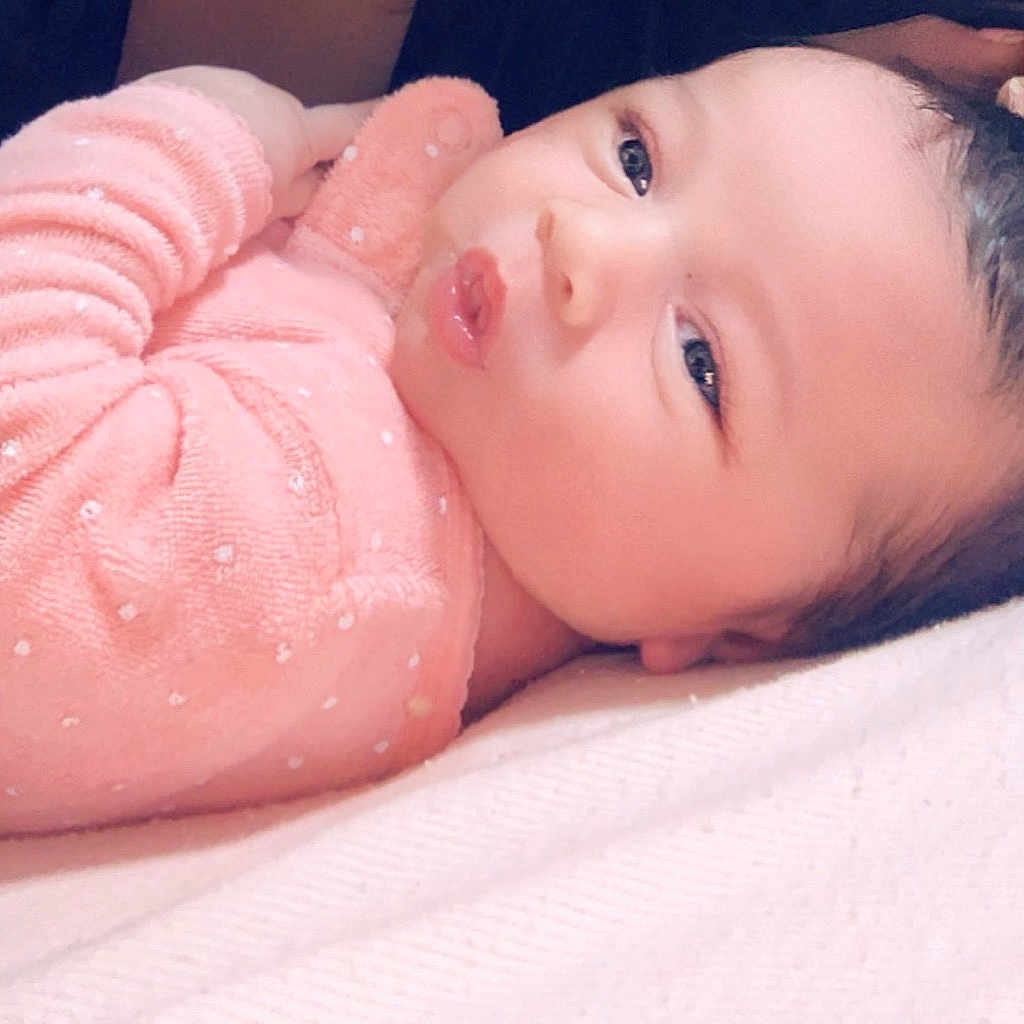 Lucia is registered to the contest to win money with this photo: beauty, cheek, child, close_up, face, head, infant, lip, nose, product, skin, toddler