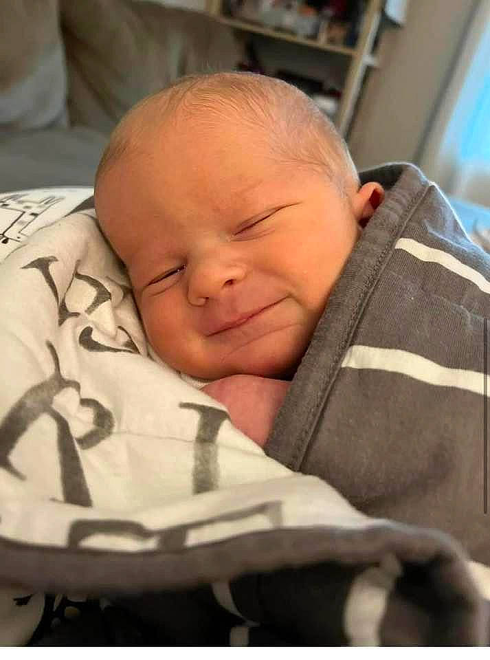 Anderson joined the competition — help win amazing prizes! baby, baby_sleeping, baby_toddler_clothing, bedtime, carmine, cheek, child, comfort, joy, linens, nap, person, room, sleep, toddler