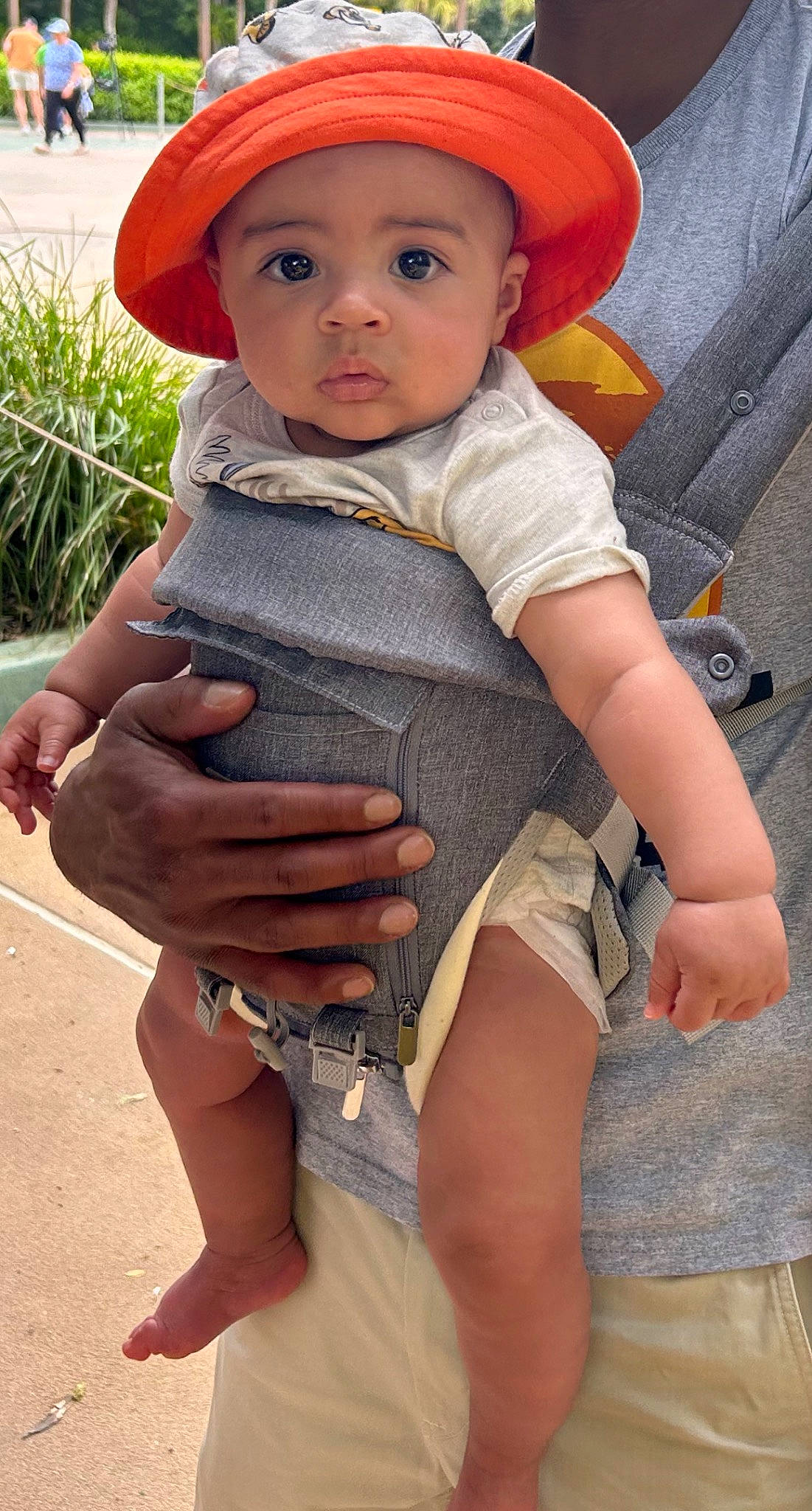 Ira joined the competition — help win amazing prizes! baby, baby_products, baby_toddler_clothing, cap, chest, child, costume_hat, eye, fashion_accessory, happy, hat, headwear, pattern, people, person, plant, sitting, skin, summer, sun_hat