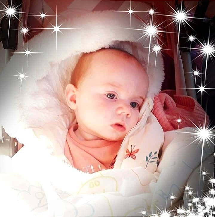 Zara-rose joined the competition — help win amazing prizes! baby, beauty, cheek, child, christmas, cloud, ear, face, happy, head, illustration, love, person, photography, photomontage, pink, sky, smile, toddler