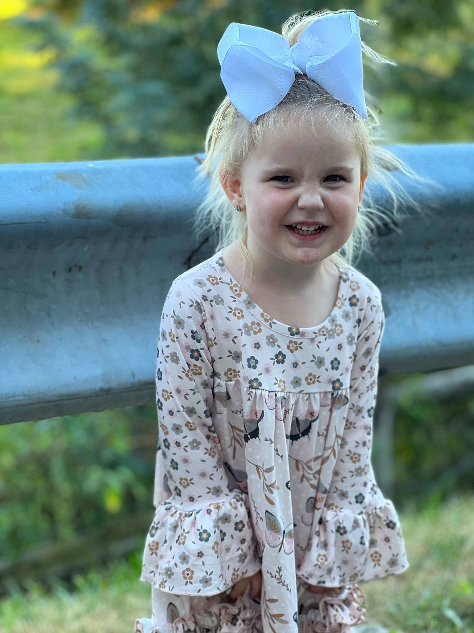 Brinleigh is registered to the contest to win money with this photo: baby_toddler_clothing, beauty, blond, cap, child, dress, fashion_accessory, fun, grass, hairstyle, happy, head, headpiece, joy, pattern, people_in_nature, person, pink, sleeve, smile