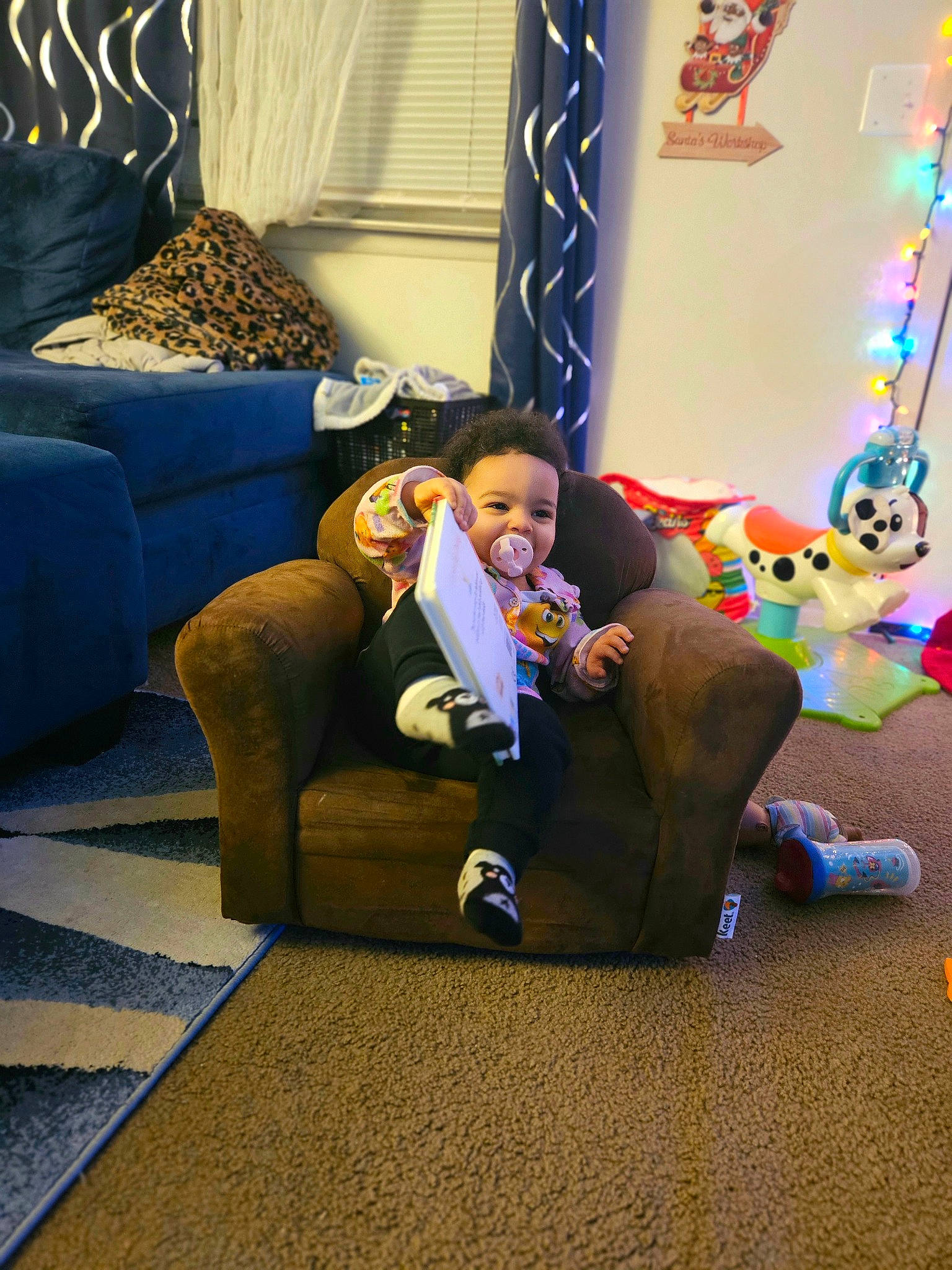 Lyrik joined the competition — help win amazing prizes! child, comfort, couch, curtain, event, flooring, fun, lap, leisure, living_room, person, play, purple, recreation, room, sitting, smile, studio_couch, textile, toddler