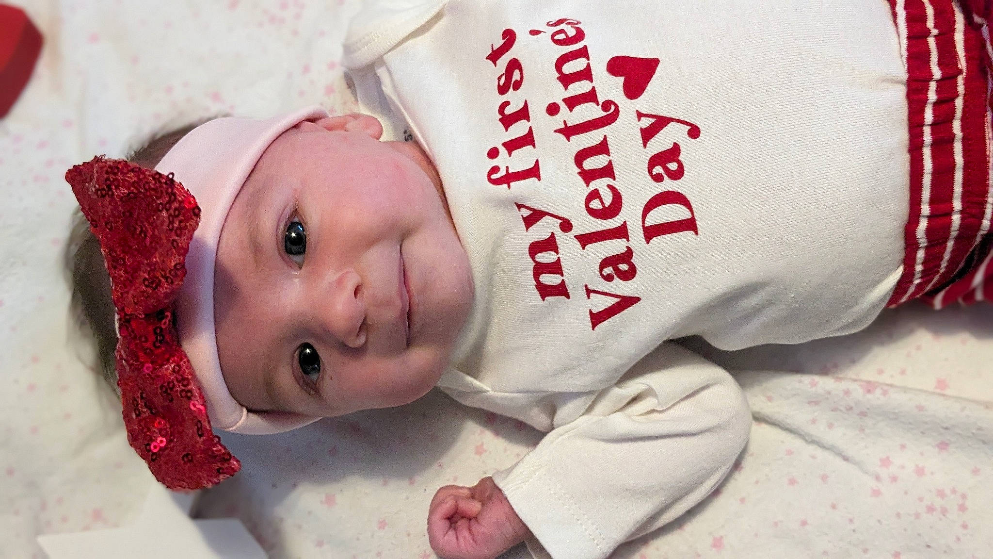 Willow joined the competition — help win amazing prizes! baby, baby_toddler_clothing, cheek, child, chin, comfort, eye, eyebrow, eyelash, face, fur, happy, head, headwear, human_body, lip, nose, person, skin, sleeve