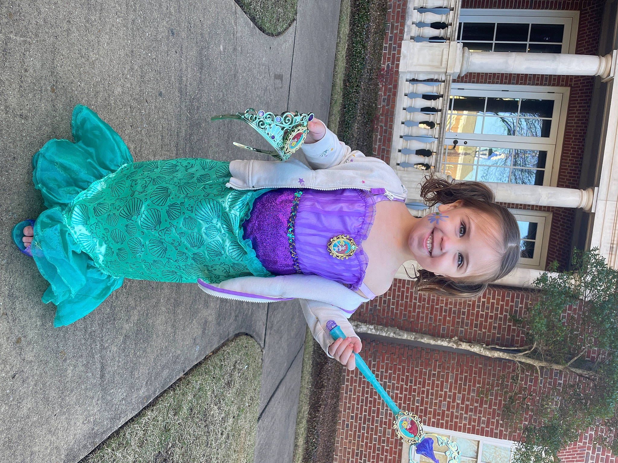 Sutton joined the competition — help win amazing prizes! baby_toddler_clothing, blue, building, child, costume, electric_blue, fashion_accessory, fun, joy, magenta, pattern, person, pink, plant, purple, smile, toddler, window