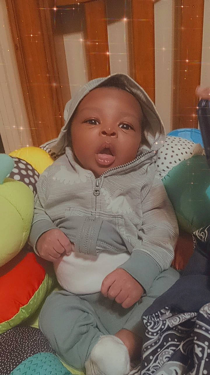 Jordan joined the competition — help win amazing prizes! baby, baby_products, baby_toddler_clothing, car_seat, chair, cheek, child, comfort, eye, fun, human_leg, lap, lip, nose, person, room, sitting, thigh, thumb, toddler