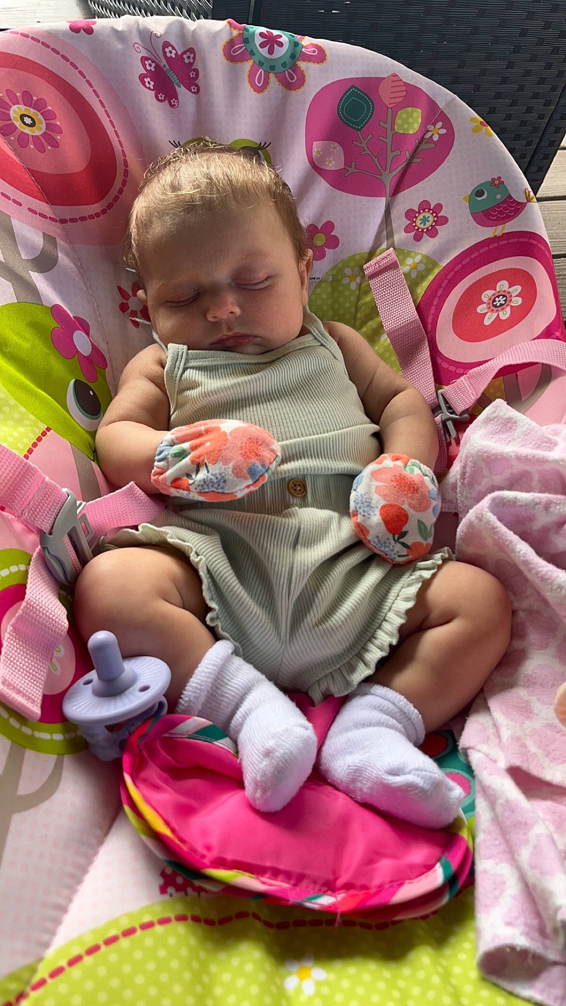 Kylie joined the competition — help win amazing prizes! arm, baby, baby_carriage, baby_products, baby_safety, baby_sleeping, baby_toddler_clothing, cheek, child, comfort, eye, face, head, lap, linens, person, photograph, pink, sitting, skin