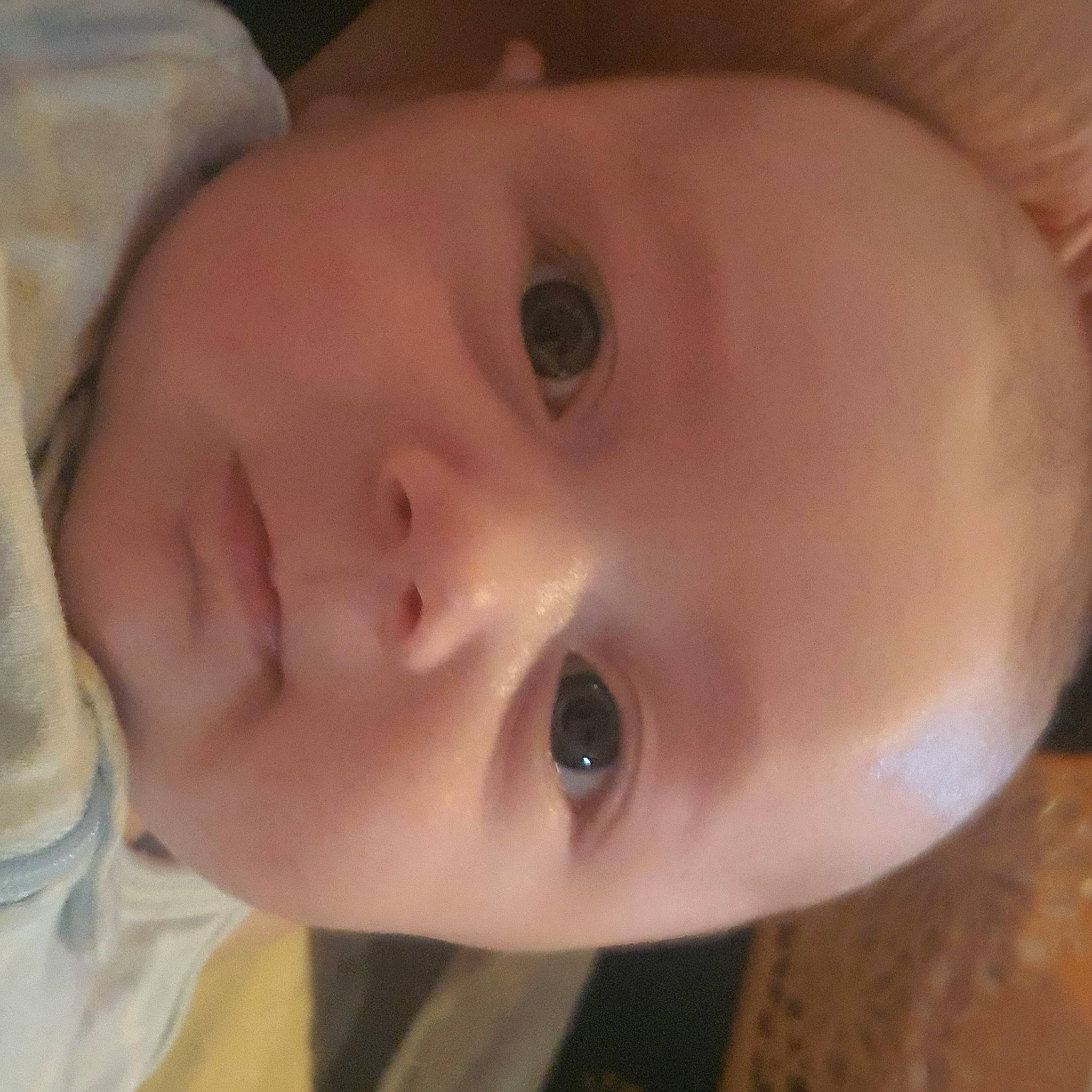 Coleson is registered to the contest to win money with this photo: baby, cheek, chin, ear, eye, eyebrow, eyelash, facial_expression, forehead, hair, iris, jaw, lip, mammal, mouth, nose, person, plant, skin, smile