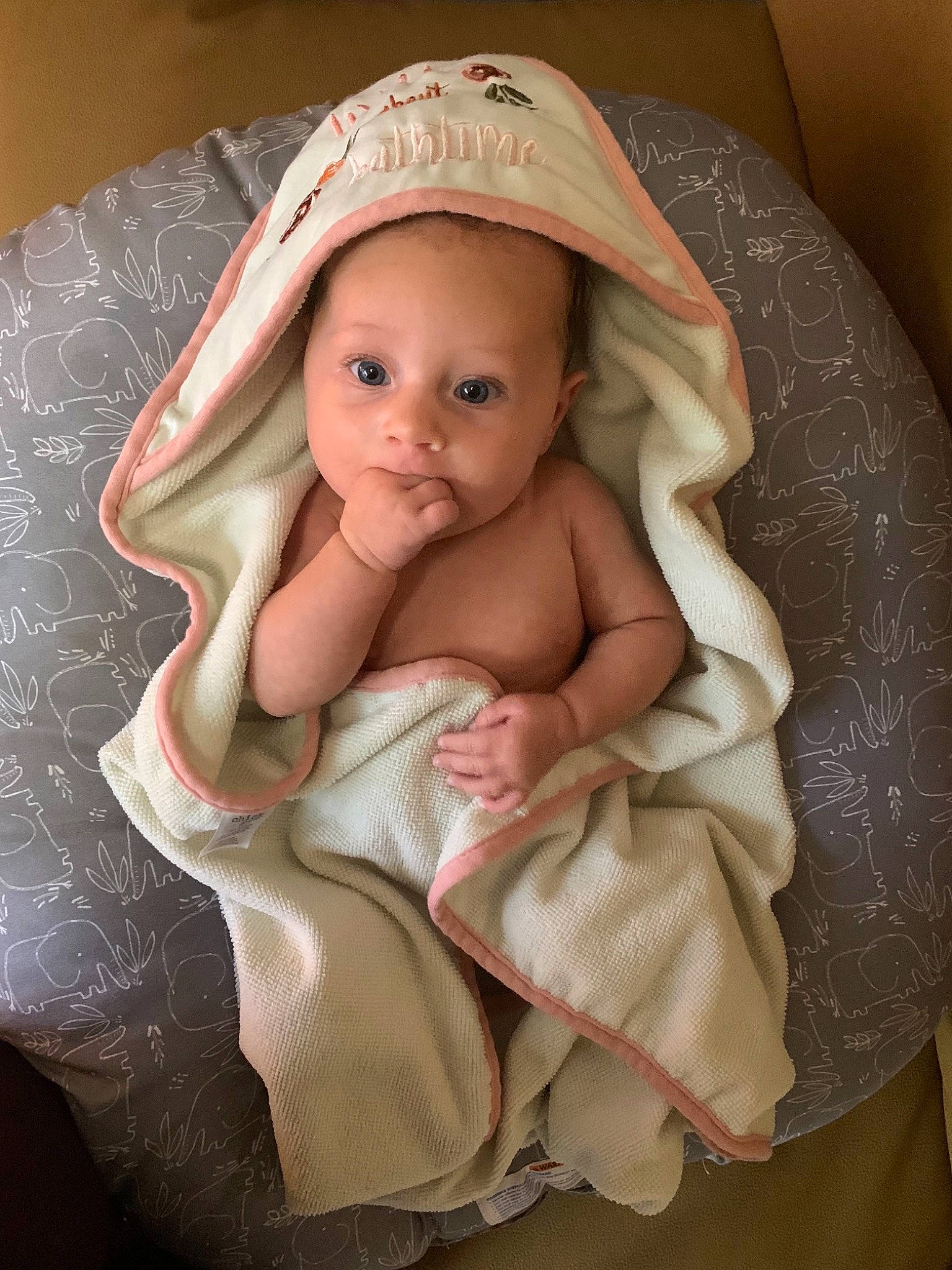 Charlotte joined the competition — help win amazing prizes! baby, baby_toddler_clothing, cap, cheek, chest, chin, comfort, eye, eyebrow, eyelash, head, headgear, iris, linens, lip, mouth, person, product, skin, textile