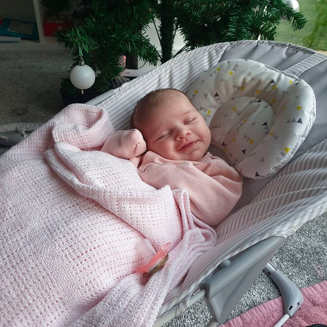 Lily joined the competition — help win amazing prizes! baby, baby_products, baby_safety, child, comfort, infant_bed, nap, person, product, sleep, toddler