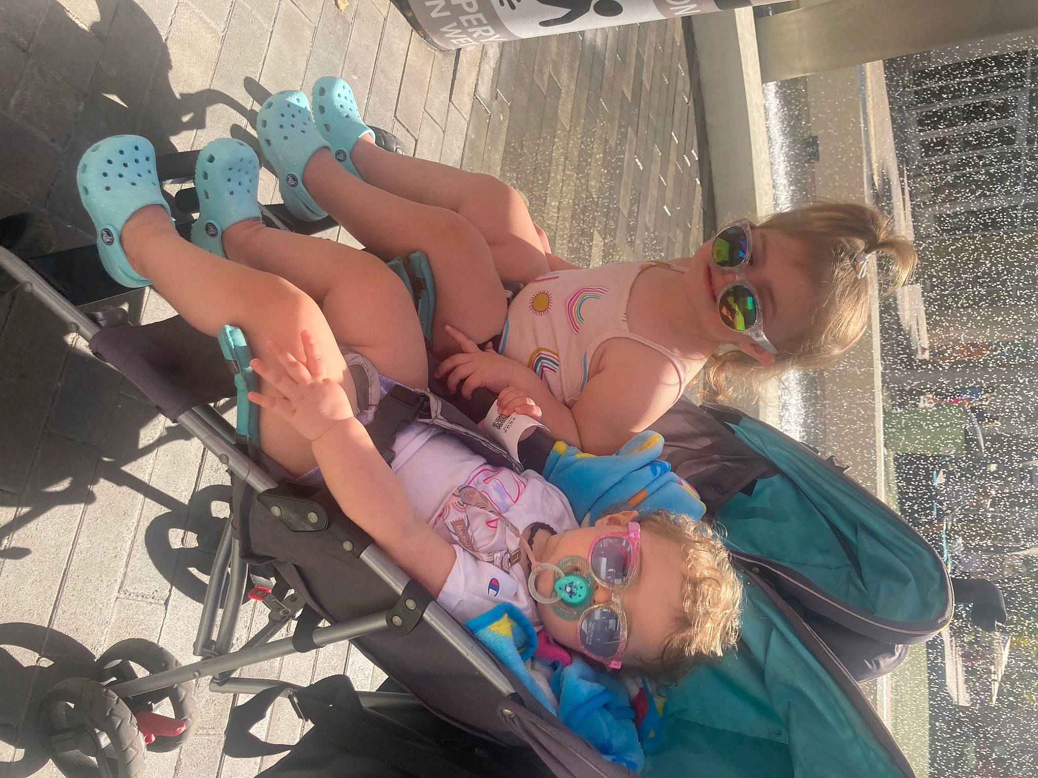 Hayven joined the competition — help win amazing prizes! abdomen, barechested, brassiere, chest, elbow, event, eyewear, fun, hat, human_leg, knee, leisure, person, public_space, recreation, shorts, sunglasses, swimwear, thigh, trunk