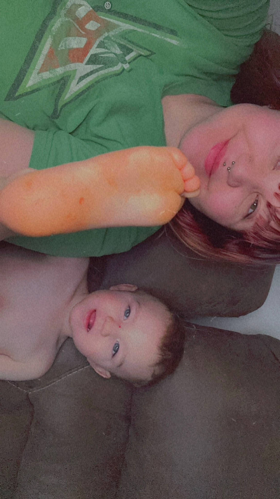 Daxton is registered to the contest to win money with this photo: arm, baby, cheek, chest, chin, eye, eyebrow, finger, gesture, hand, happy, human_body, joint, joy, leg, lip, mouth, muscle, neck, nose