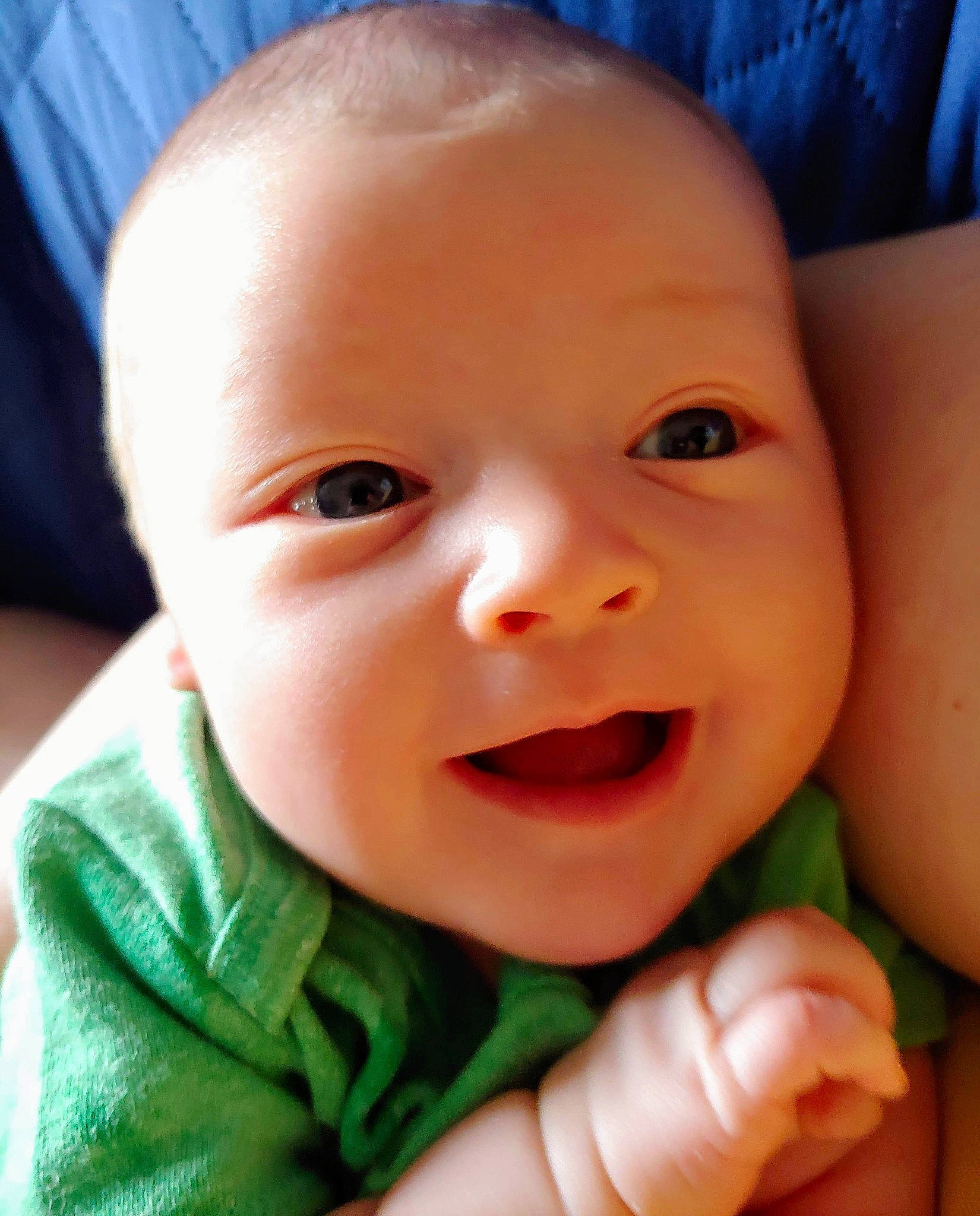 Riley joined the competition — help win amazing prizes! baby, baby_making_funny_faces, beauty, cheek, child, chin, close_up, eye, eyebrow, face, facial_expression, finger, forehead, head, lip, mouth, nose, person, skin, smile