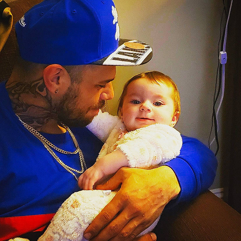 Aubrielle Rose joined the competition — help win amazing prizes! arm, azure, baby, baseball_cap, cap, child, comfort, electric_blue, event, facial_expression, finger, gesture, hairstyle, hand, happy, headwear, interaction, mouth, person, product