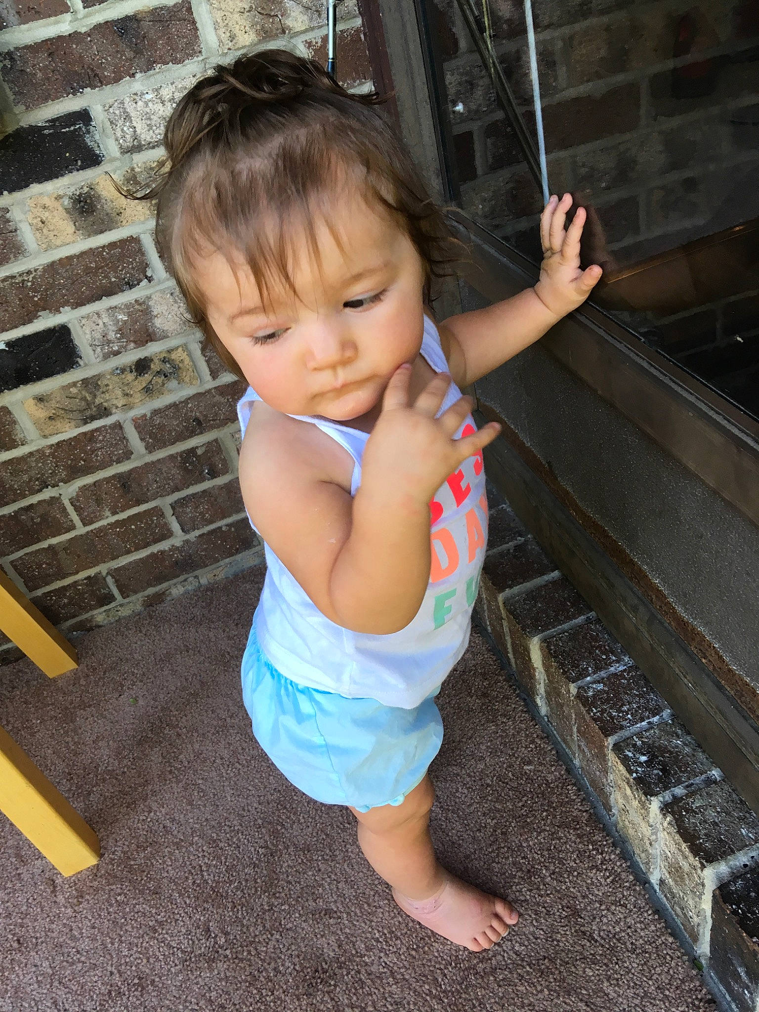 Braylynn joined the competition — help win amazing prizes! baby, child, fun, person, play, skin, smile, toddler