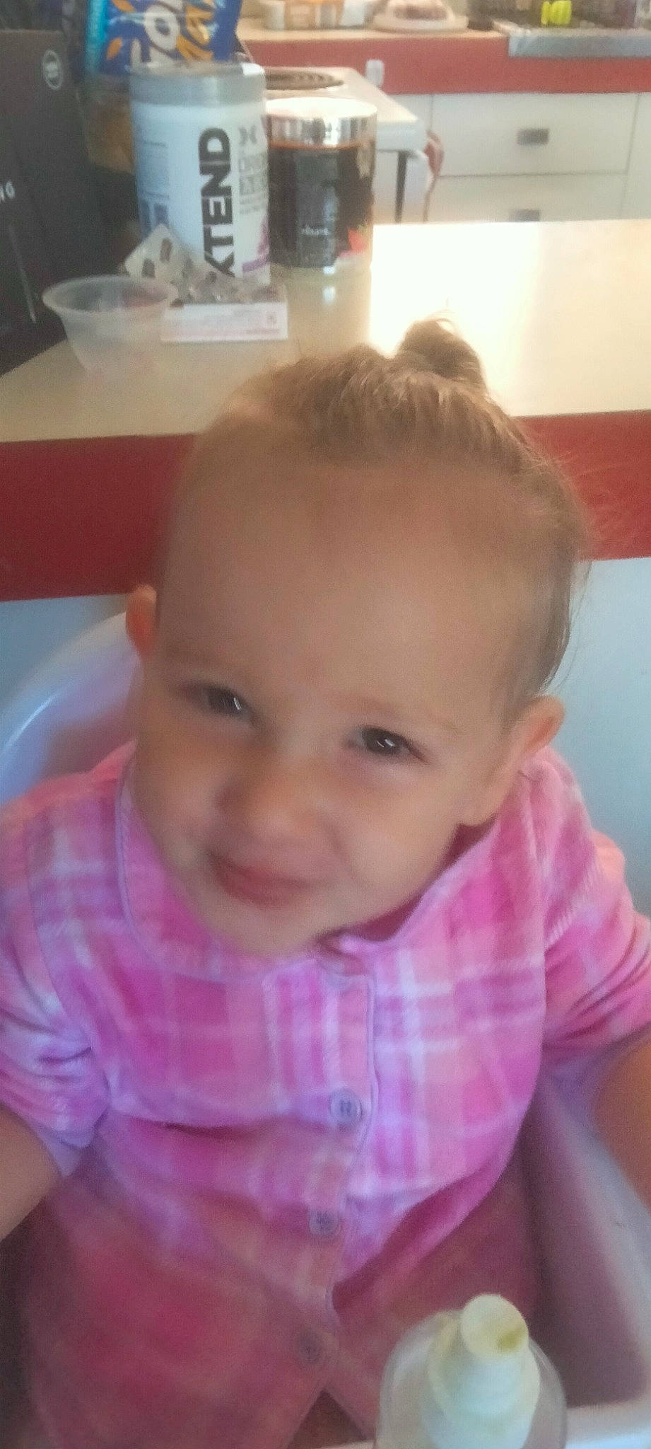 Esmae joined the competition — help win amazing prizes! baby, baby_toddler_clothing, cheek, chin, ear, eye, eyebrow, eyelash, forehead, hair, iris, joy, lip, mouth, neck, nose, person, skin, sleeve, smile