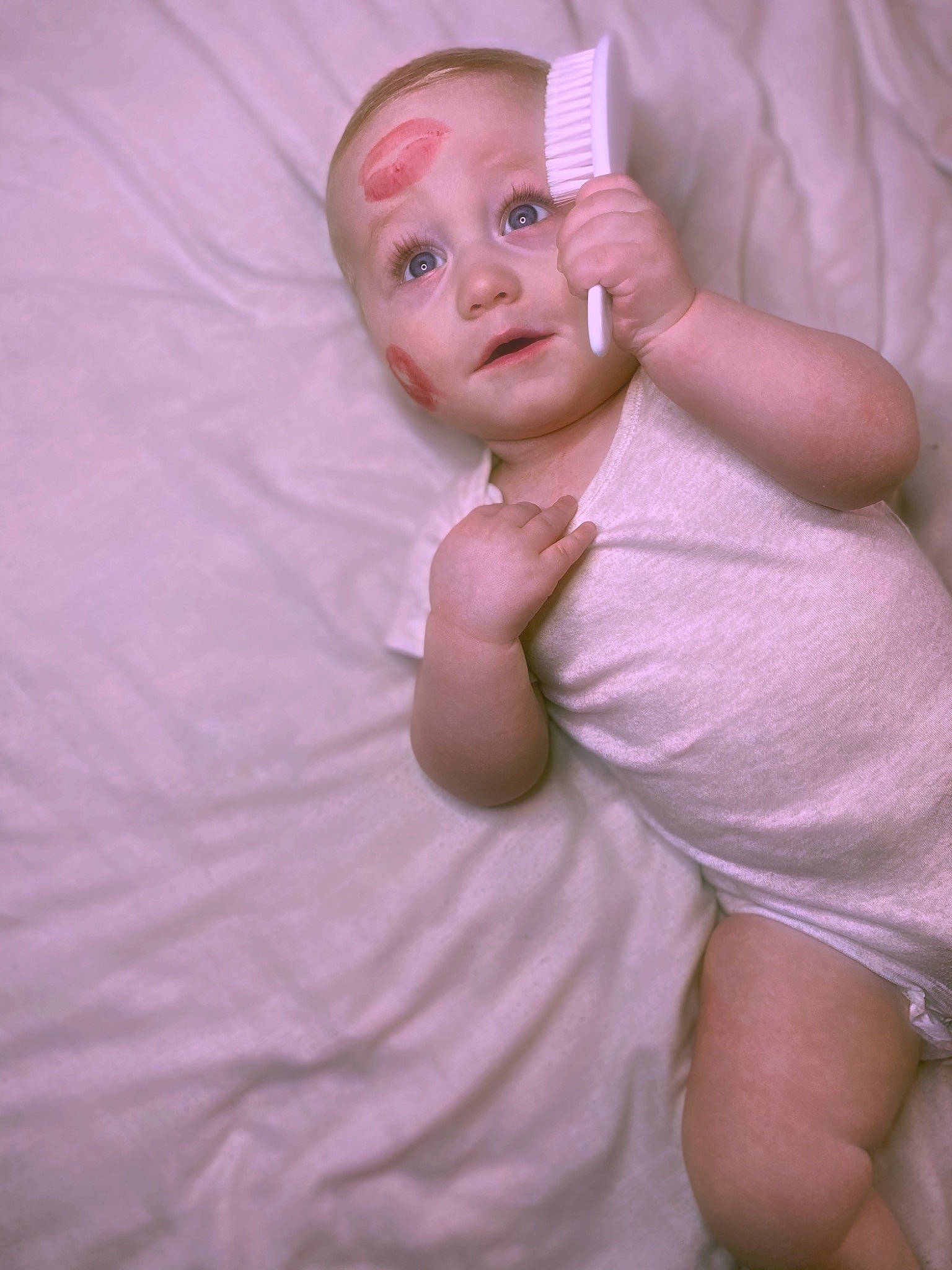 Colby joined the competition — help win amazing prizes! cheek, chest, comfort, dress, eyelash, gesture, glasses, hand, happy, human_body, iris, lip, mouth, neck, nose, person, pink, skin, smile, thumb