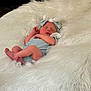 Adelia joined the competition — help win amazing prizes! newborn, baby, sleeping, headband, blue_outfit, floral, fur_blanket, soft_texture, cozy, infant, resting, peaceful, cute, small, delicate, human, indoors, blanket, comfort, portrait