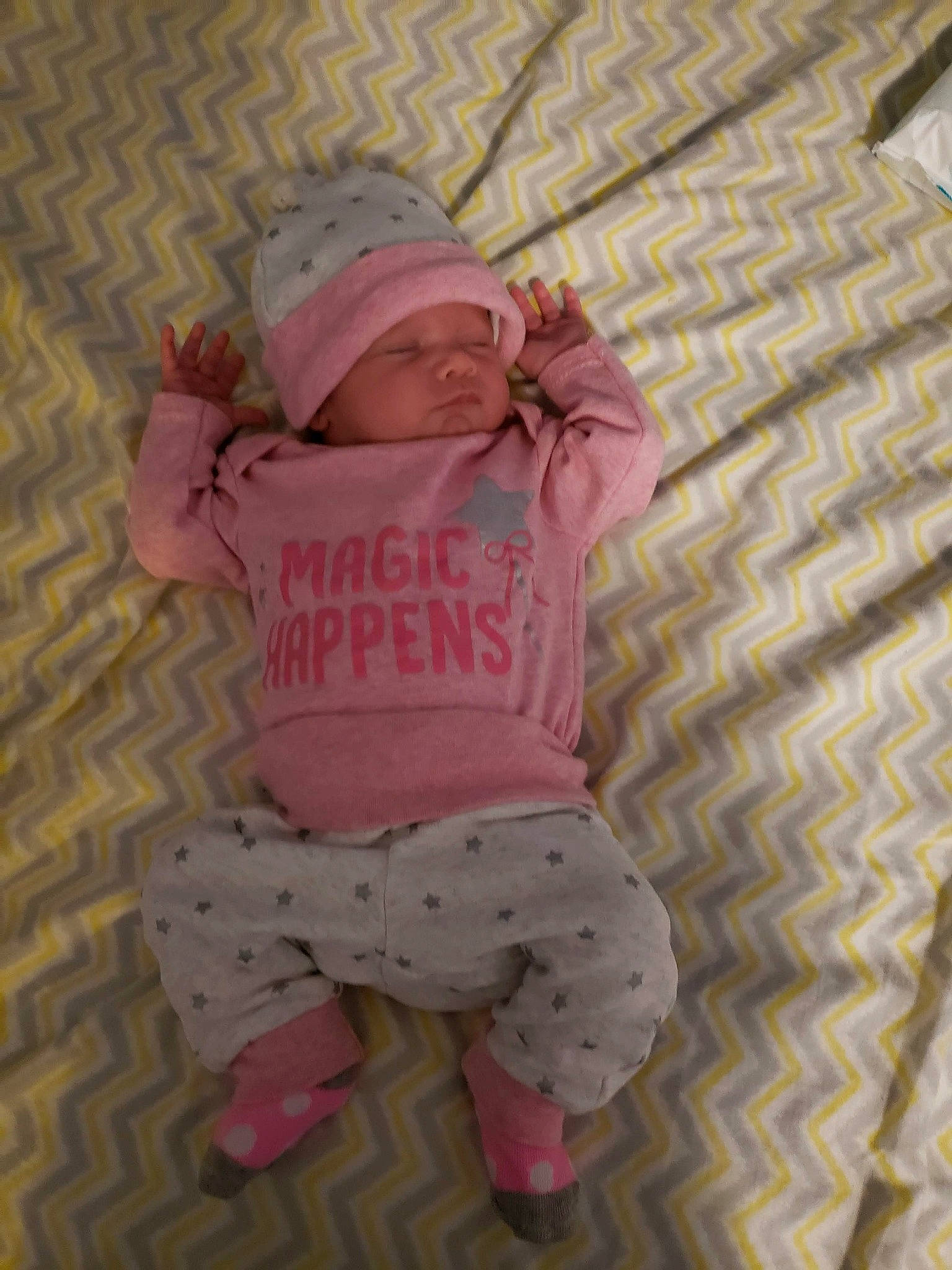 Kenna is registered to the contest to win money with this photo: baby, baby_toddler_clothing, child, headwear, person, pink, skin, toddler