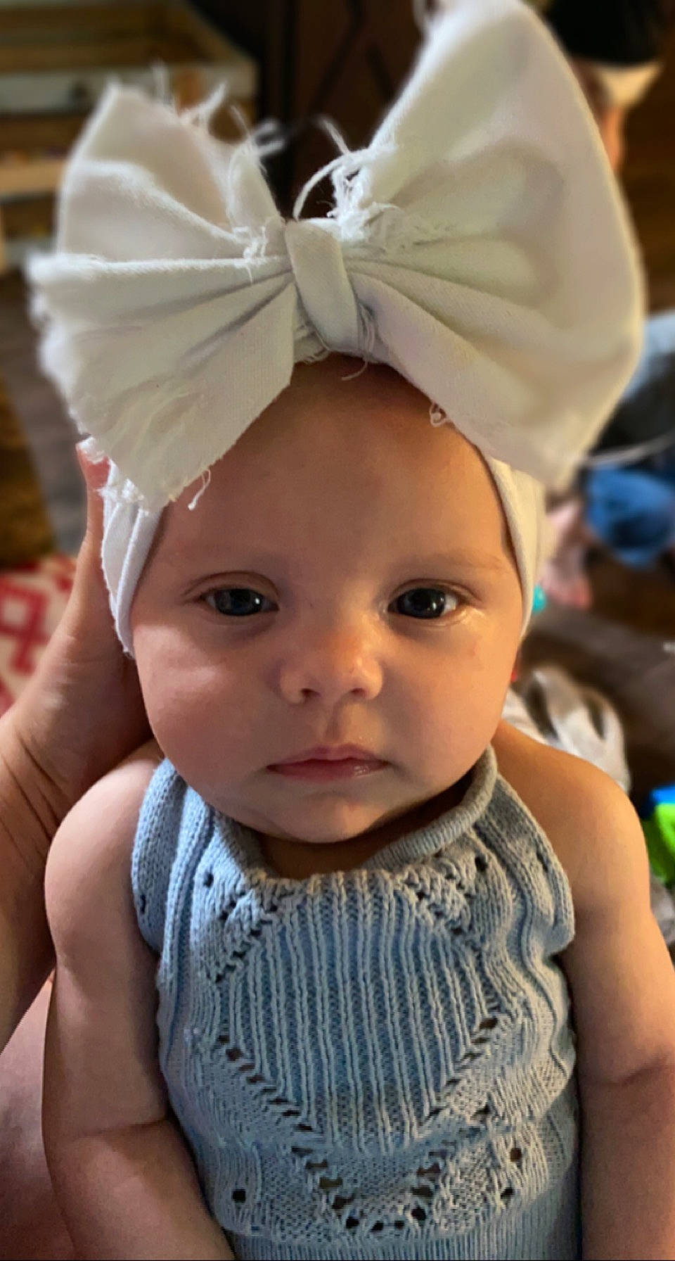 Kimber is registered to the contest to win money with this photo: baby, baby_toddler_clothing, beauty, cap, child, chin, dress, event, eye, facial_expression, hairstyle, happy, headgear, headpiece, headwear, human, person, product, skin, toddler