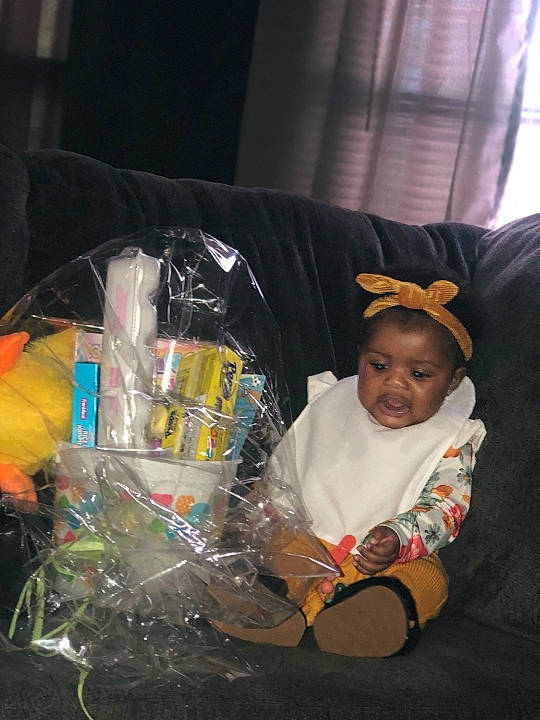 Al 'Anii joined the competition — help win amazing prizes! child, christmas, christmas_eve, comfort, curtain, event, fun, glass, holiday, linens, person, plastic, plastic_bag, room, sitting, toddler, wire