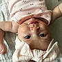Sequoia joined the competition — help win amazing prizes! baby, infant, headband, pink, bow, clothing, face, eyes, smile, lying_down, cute, child, soft_texture, fabric, skin, person, closeup, adorable, toddler, apparel
