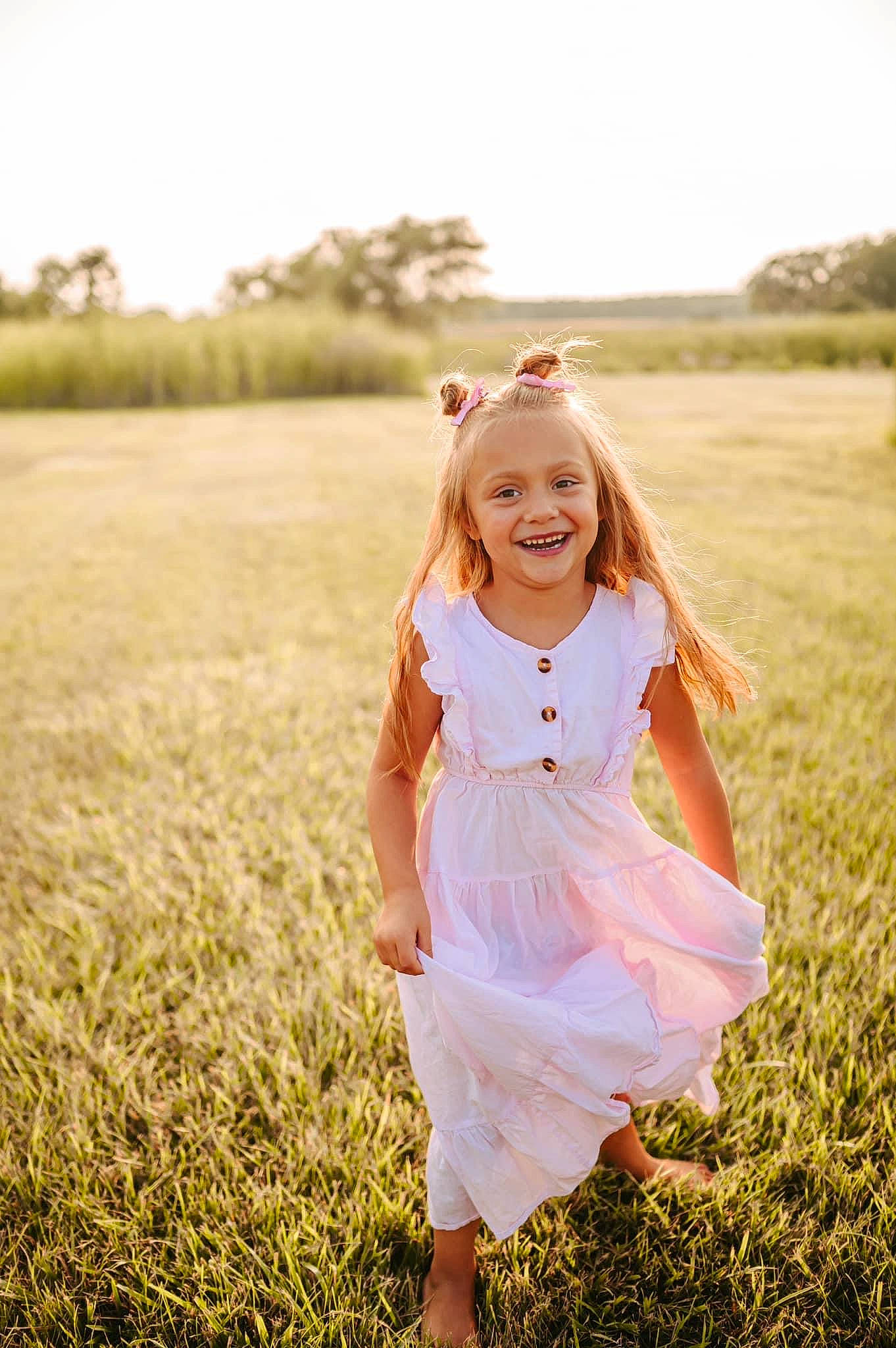 Kynzleigh is registered to the contest to win money with this photo: blond, day_dress, dress, flash_photography, gesture, grass, grassland, happy, joy, landscape, light, meadow, one_piece_garment, people_in_nature, person, plant, prairie, sky, smile, summer