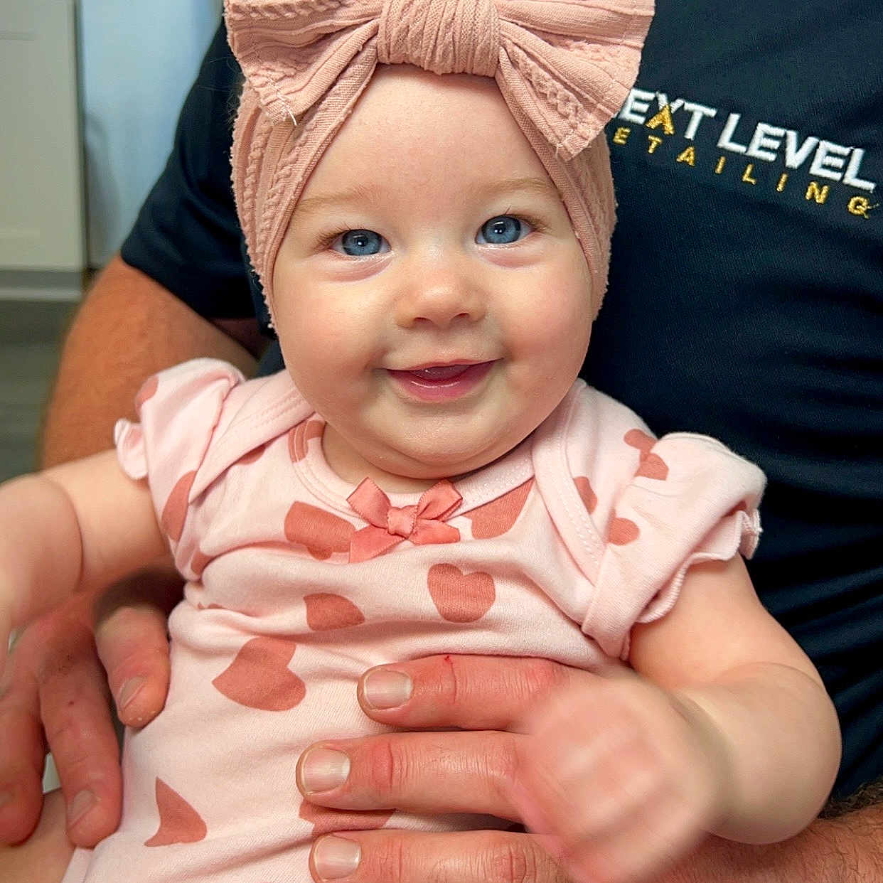 Lakyn joined the competition — help win amazing prizes! accessories, baby, bodypart, clothing, dress, face, finger, formalwear, hand, happy, hat, head, jewelry, newborn, person, photography, portrait, smile, t_shirt, tie