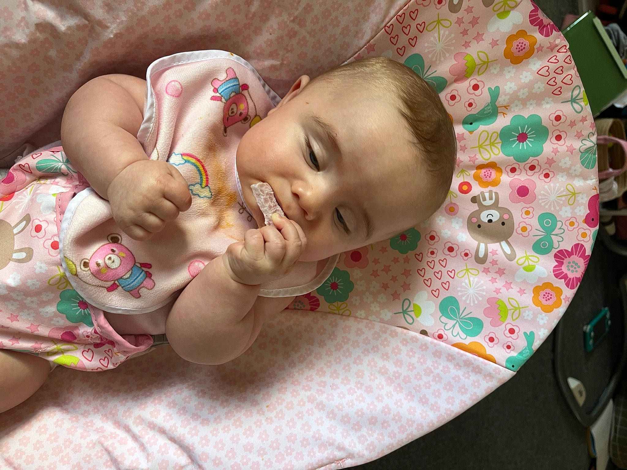 Poppy joined the competition — help win amazing prizes! baby, baby_products, baby_toddler_clothing, cheek, child, event, eyelash, foot, fun, happy, human_leg, iris, mouth, nail, person, skin, smile, sweetness, thigh, thumb