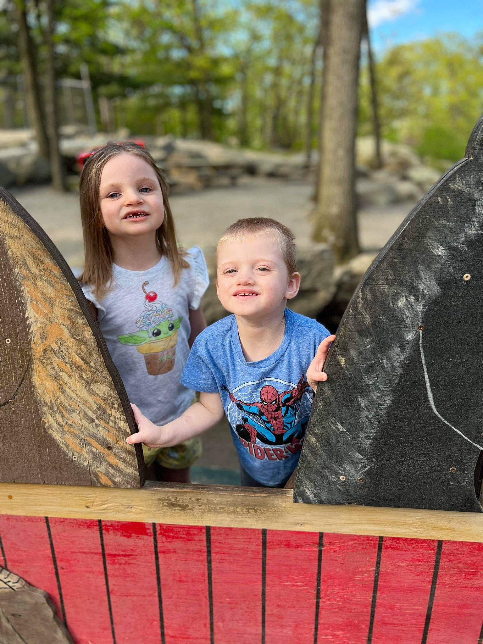 Willow joined the competition — help win amazing prizes! cart, child, city, fun, grass, happy, joy, leaf, leisure, outdoor_play_equipment, people, person, product, recreation, sitting, skin, summer, swing, toddler, tree