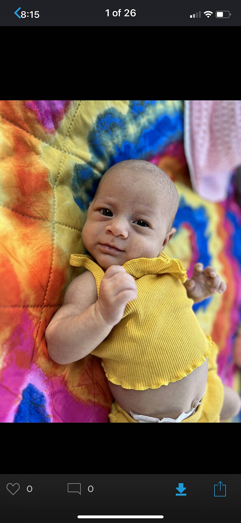 Everleigh joined the competition — help win amazing prizes! baby, baby_toddler_clothing, cheek, child, event, flash_photography, fun, grass, happy, iris, leisure, magenta, pattern, people_in_nature, person, portrait_photography, sitting, skin, smile, textile