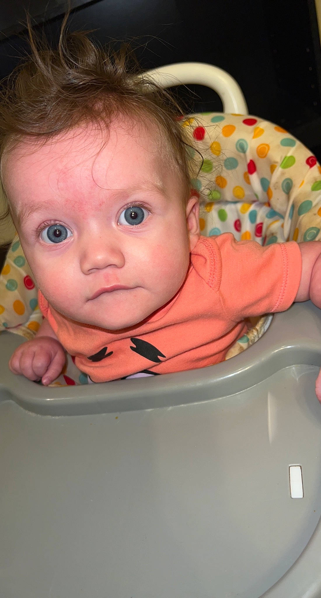Haeleigh joined the competition — help win amazing prizes! baby, baby_products, baby_safety, baby_toddler_clothing, baby_toys, bathing, bib, cheek, child, comfort, eyebrow, eyelash, fun, happy, iris, lip, nose, person, product, sitting